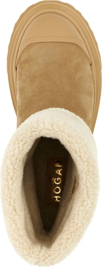 Sheepskin Detail Ankle Boots - Image 3