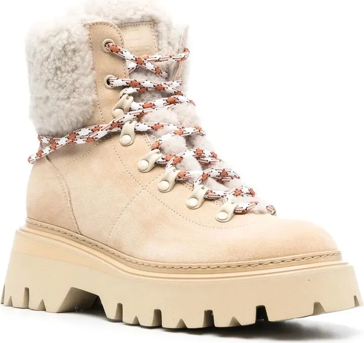Sheepskin Hiking Boots - Image 2