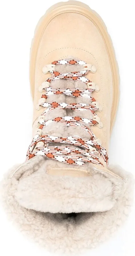 Sheepskin Hiking Boots - Image 4