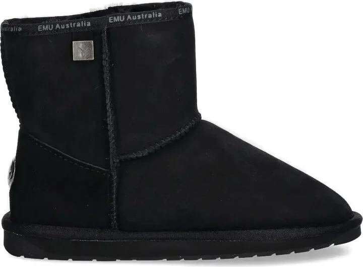 Sheepskin-Lined Ankle Boots
