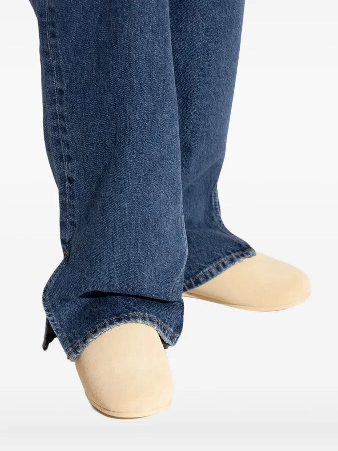 Sheepskin-Lining Flat-Sole Mules - Image 5