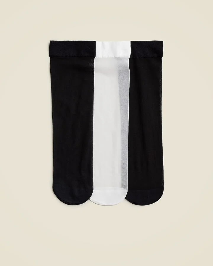 Sheer bootie socks three-pack - Image 3