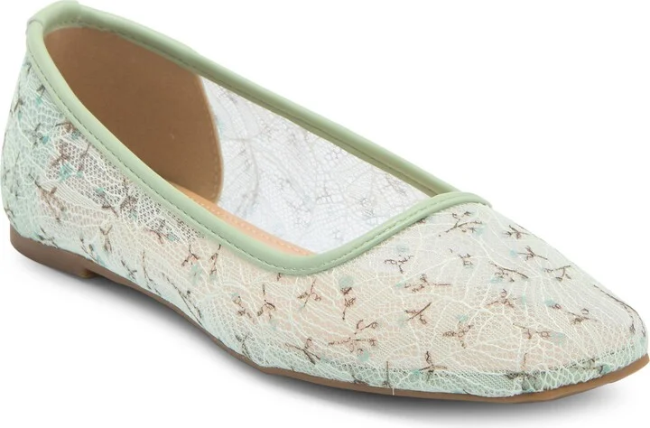 Sheer Mesh Flat