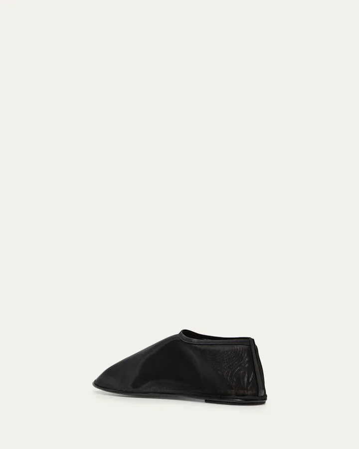 Sheer Sock Nylon Flats - Image 11