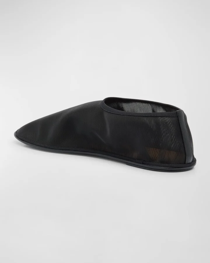 Sheer Sock Nylon Flats - Image 2