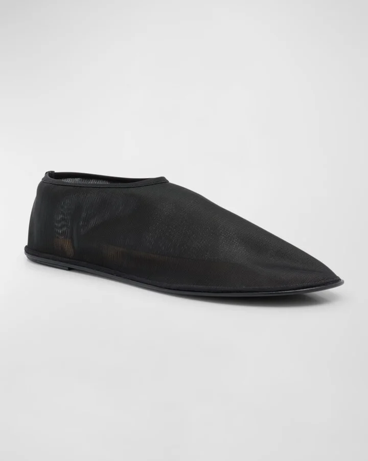 Sheer Sock Nylon Flats - Image 7