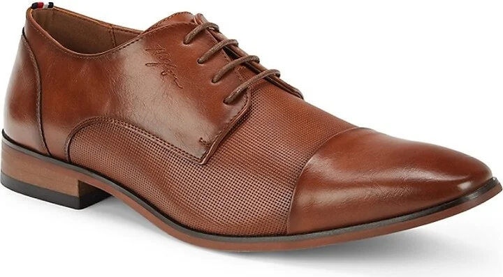 Sheldon Faux Leather Derby Shoes - Image 2