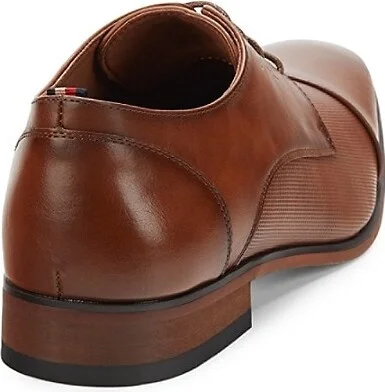 Sheldon Faux Leather Derby Shoes - Image 3
