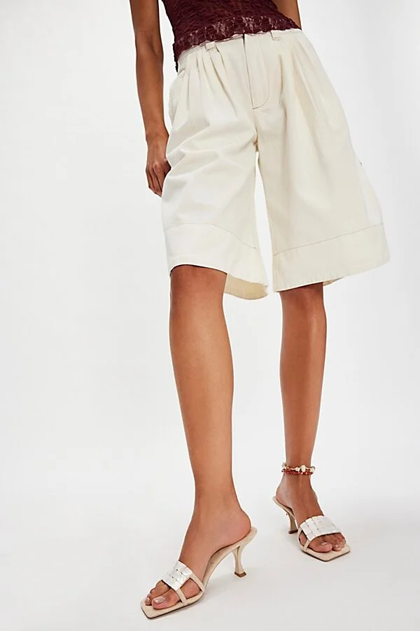 Beige Suede Combo