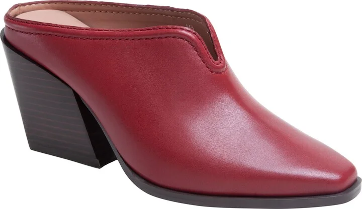 Deep Red Leather