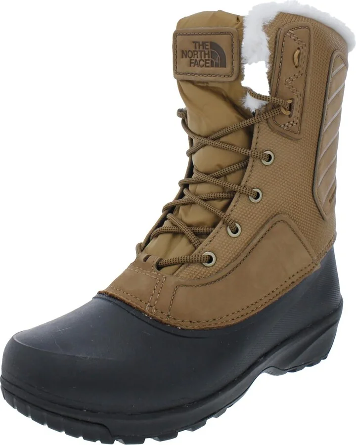 SHELLISTA IV Womens Leather Faux Fur Winter & Snow Boots