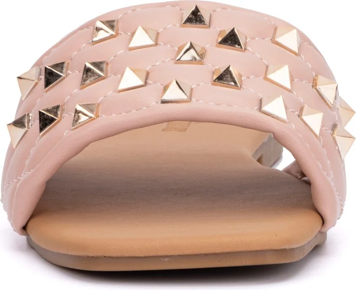 Shelly Quilt Stud Sandal - Image 9