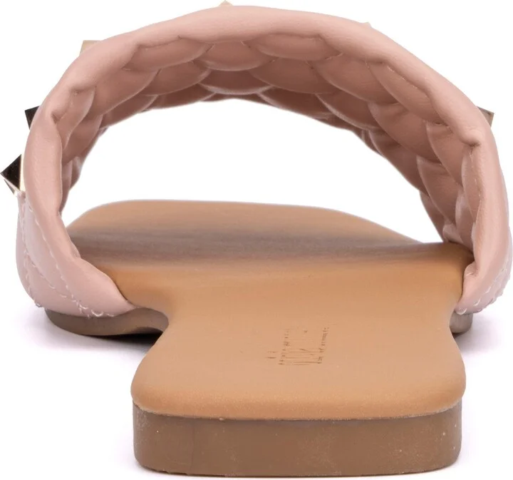 Shelly Quilt Stud Sandal - Image 10