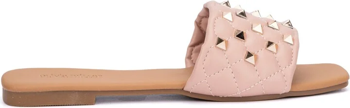 Shelly Quilt Stud Sandal - Image 11