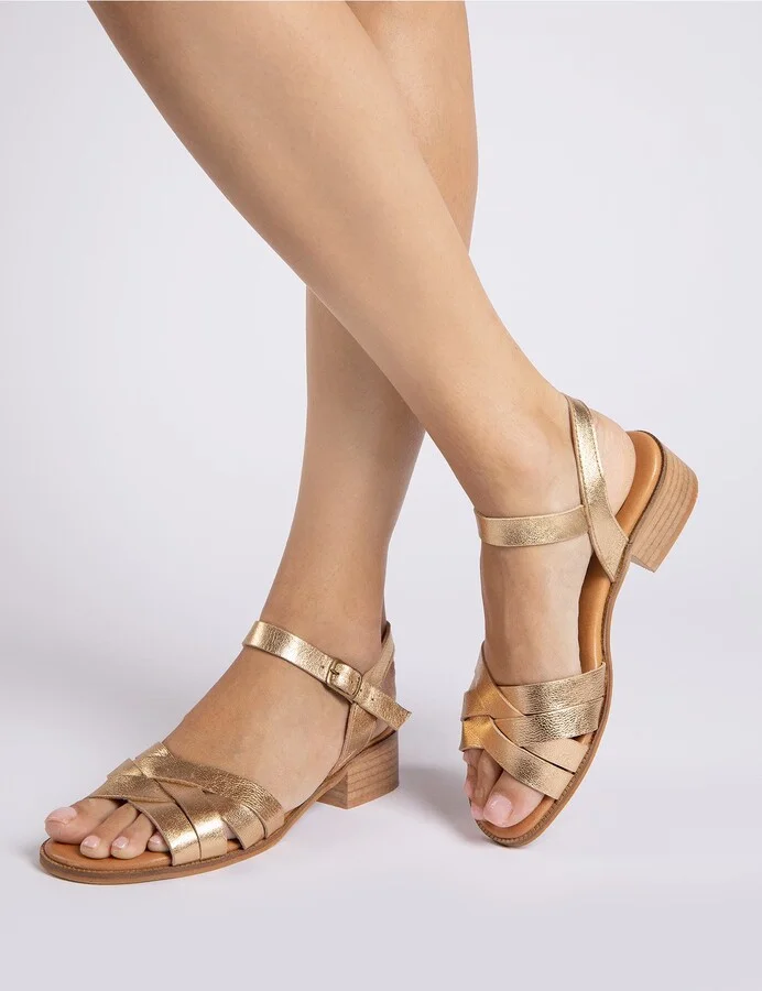 Shepherdess Ankle Strap Sandal - Image 2