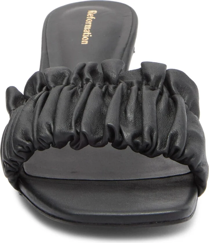Shereen Ruched Slide Sandal - Image 3