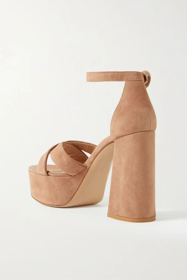 Sheridan 110 suede platform sandals - Image 3