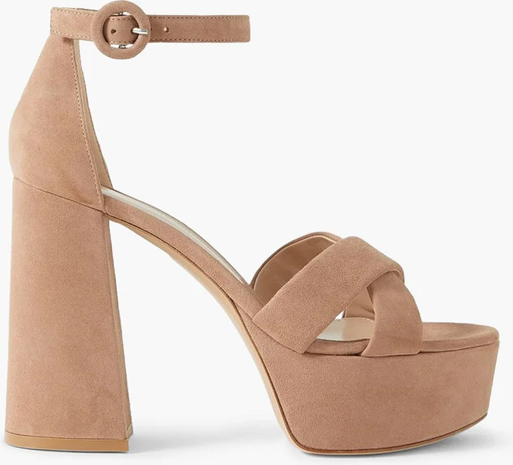 Sheridan 110 suede platform sandals