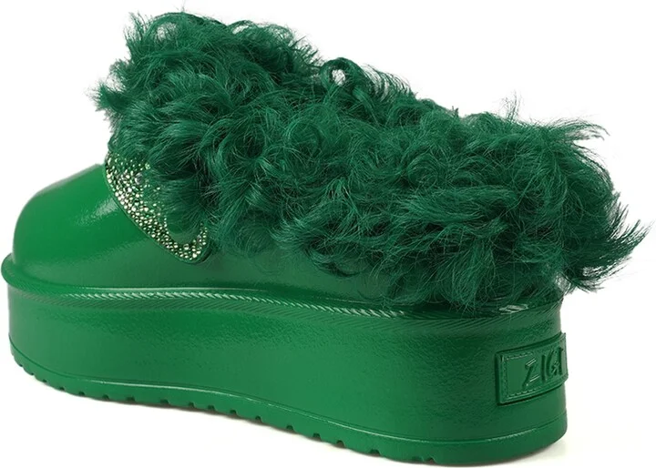 Sheridan Faux Fur Platform Slipper - Image 2