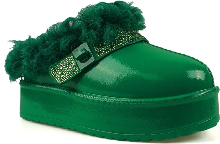 Sheridan Faux Fur Platform Slipper