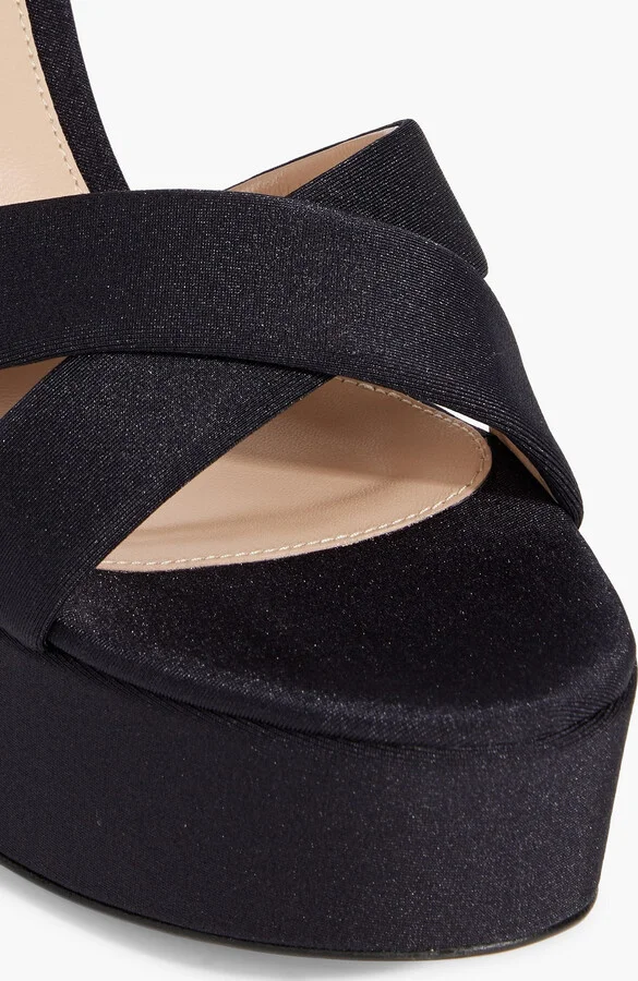 Sheridan jersey platform sandals - Image 4