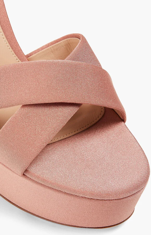 Sheridan jersey platform sandals - Image 4
