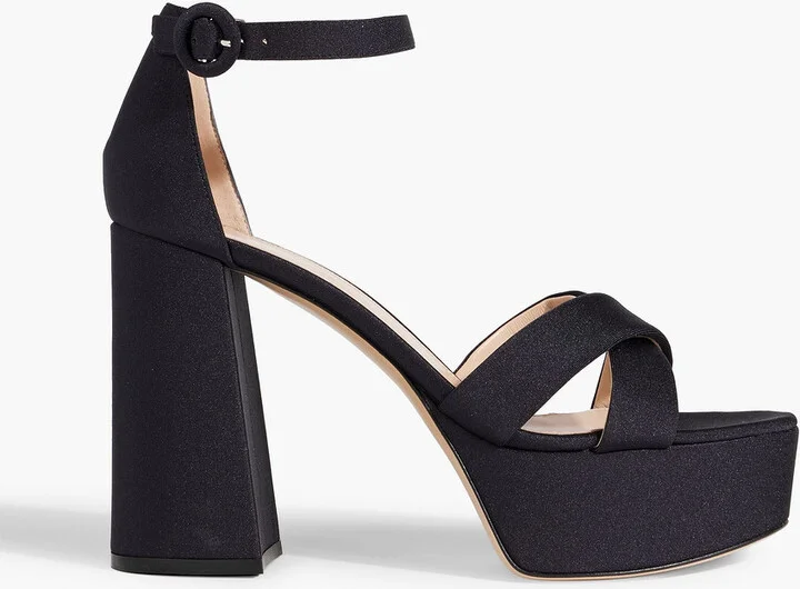 Sheridan jersey platform sandals