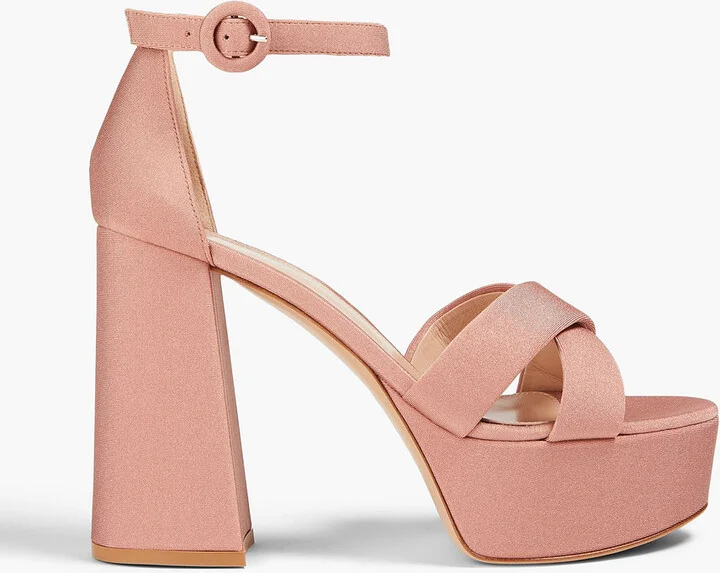 Sheridan jersey platform sandals