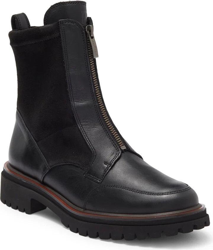 Sheridan Lug Zip Bootie