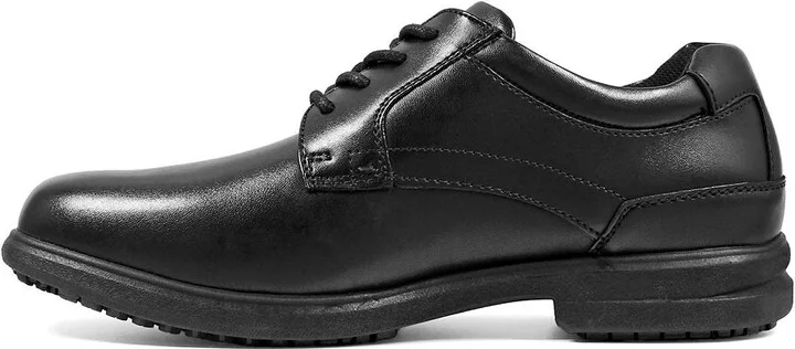 Sherman Slip-Resistant Plain Toe Work Derby - Wide Width Available - Image 8