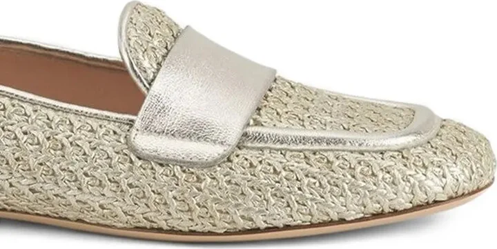 Sheryle metallic woven loafers - Image 2