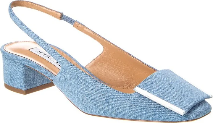 Shibuya 35 Denim Slingback Sandal