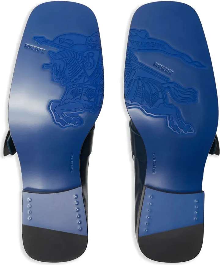 Shield leather loafers - Image 5