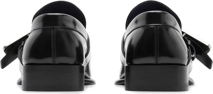 Shield leather loafers - Image 4