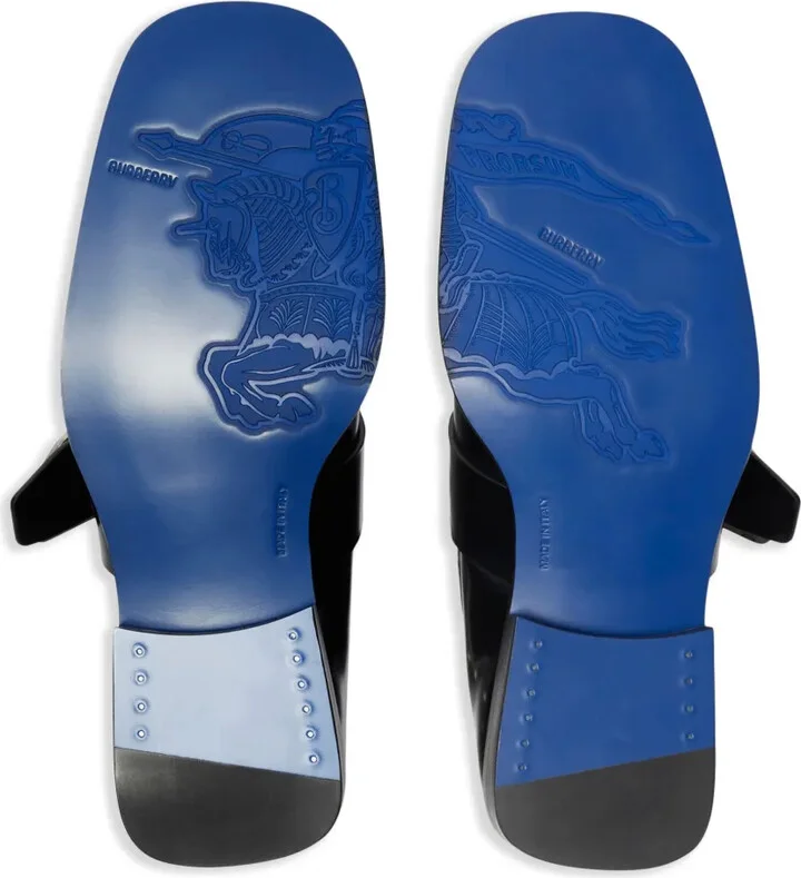 Shield leather loafers - Image 5