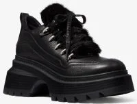 Shiloh Leather and Faux Fur Platform Boot - Image 5