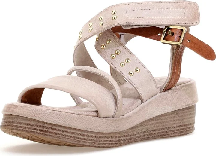 Shiloh Studded Wedge Sandal