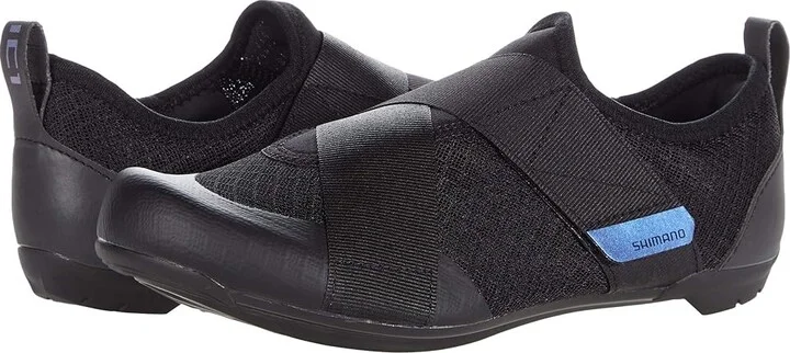 Shimano IC100 Indoor Cycling Shoe Shoes Black : EU 36 (US Men's 3.7 - Women's 5.1) Medium, Textile/Leather