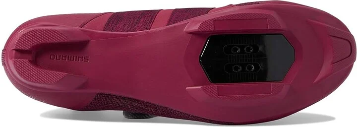 Shimano IC5 Indoor Cycling Shoe Athletic Shoes Wine Red : EU 41 (US Men's 7.6 - Women's 8.5) Medium, Textile/Synthetic - Image 3