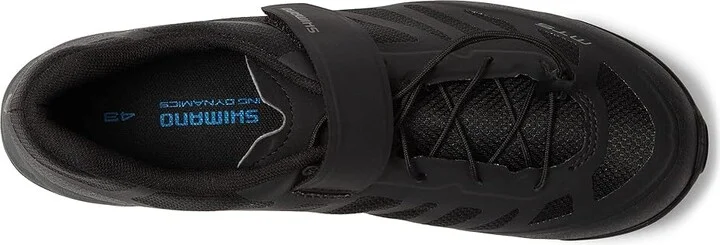 Shimano MT5 Cycling Shoe Men's Shoes Black : EU 44 (US Men's 9.75) D - Medium, Textile/Synthetic - Image 2