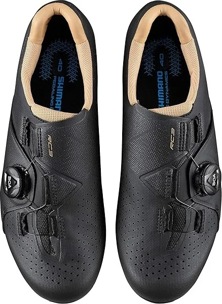 Shimano RC3 Cycling Shoe Women's Shoes Black : EU 37 (US Women's 5.5) B - Medium, Synthetic