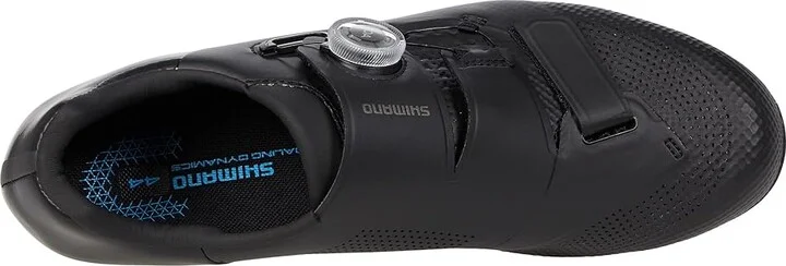 Shimano RC5 Carbon Cycling Shoe Men's Shoes Black : EU 44 (US Men's 9.75) D - Medium, Textile/Synthetic - Image 2