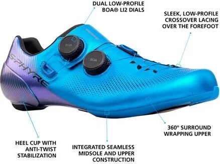 Shimano RC903 S-PHYRE Wide Cycling Shoe - Men's - Image 7