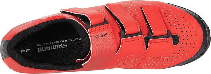 Shimano XC1 Cycling Shoe Men's Shoes Red : EU 42 (US Men's 8.25) D - Medium, Synthetic - Image 2