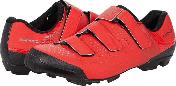 Shimano XC1 Cycling Shoe Men's Shoes Red : EU 42 (US Men's 8.25) D - Medium, Synthetic