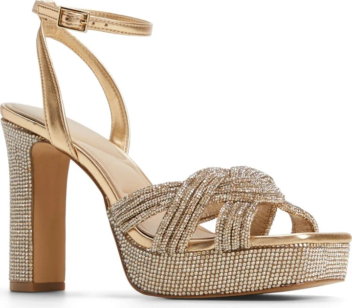 Shimma Ankle Strap Platform Sandal