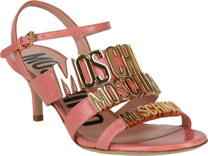Shine Logo Ankle Strap Sandal