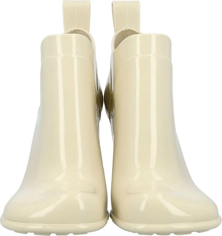 Shine Square Toe Ankle Rain Boots - Image 5