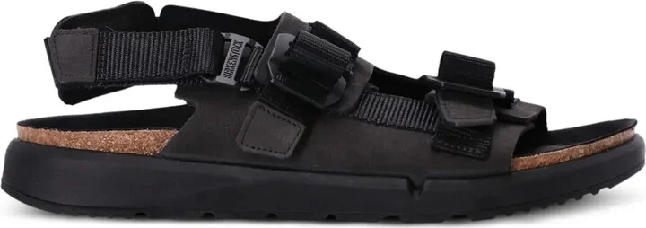 Shinjuku logo-strap sandals