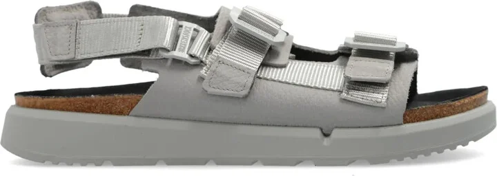Shinjuku logo-strap sandals
